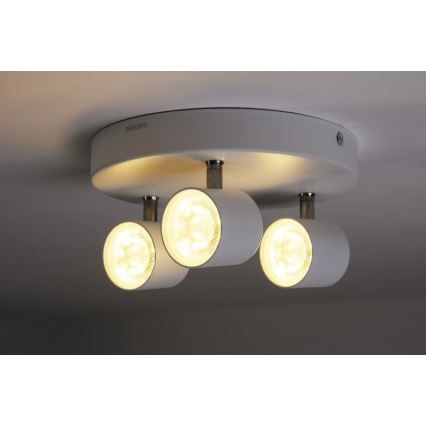 Philips - Reguliuojamas akcentinis LED šviestuvas 3xLED/4W/230V