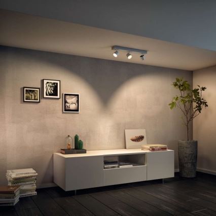 Philips 56243/31/P0 - LED Reguliuojamas akcentinis šviestuvas  STAR 3xLED/4.5W/230V