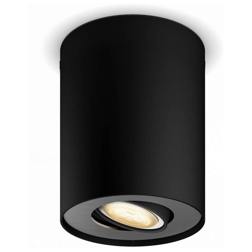 Philips - LED pritemdomas akcentinis apšvietimas Hue PILLAR 1xGU10/5W/230V + nuotolinio valdymo pultas