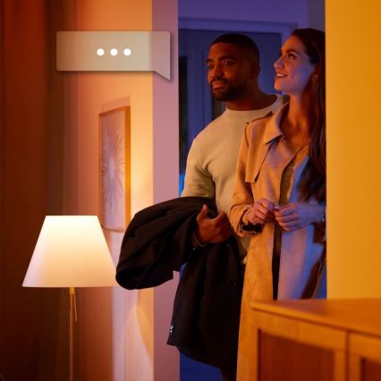 Philips - LED Reguliuojamas šviestuvas Hue PILLAR 2xGU10/5W/230V + VP