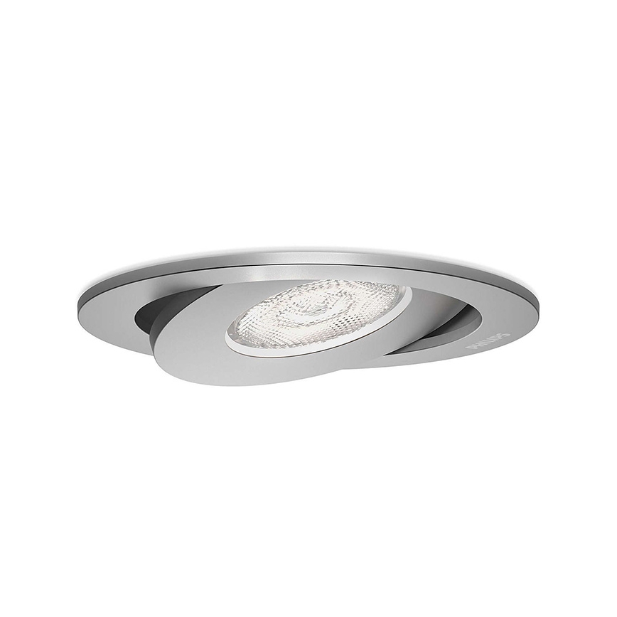 Philips - RINKINYS 3x LED reguliuojamas įleidžiamas šviestuvas LED/4,5W/230V