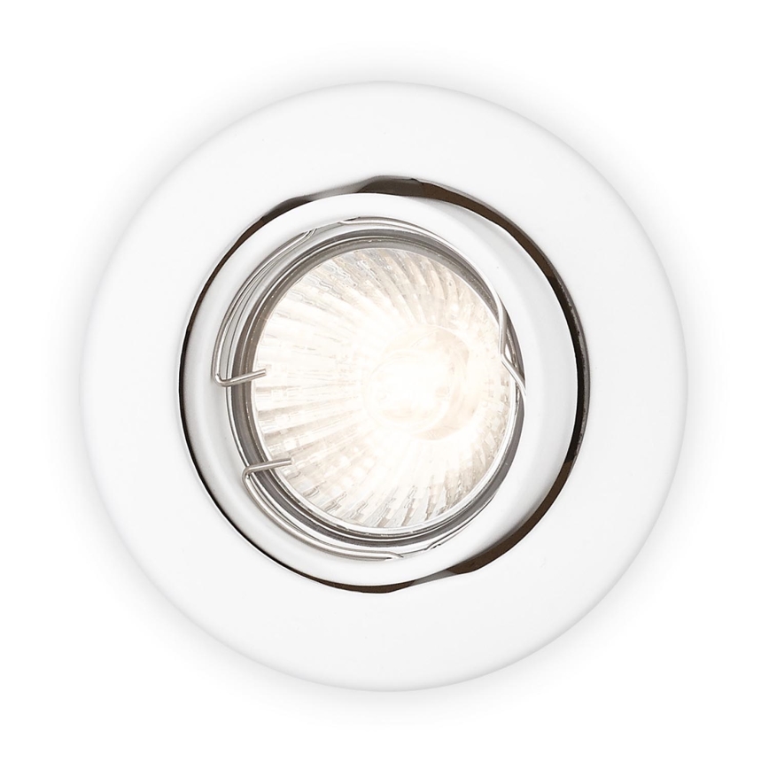 Philips 59240/31/E7 - Įleidžiamas lubinis šviestuvas 1xGU10/50W/230V