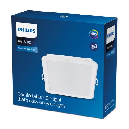 Philips - LED įleidžiamas lubų šviestuvas LED/12,5W/230V 3000K