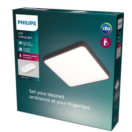 Philips 60261/43/P5 - LED Pritemdomas lubinis šviestuvas 1xLED/32W/230V + nuotolinio valdymo pultas