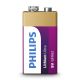 Philips 6FR61LB1A/10 - Ličio baterijos  6LR61 LITHIUM ULTRA 9V 600mAh