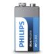 Philips 6LR61E1B/10 - šarminės baterijos  6LR61 ULTRA ALKALINE 9V 600mAh
