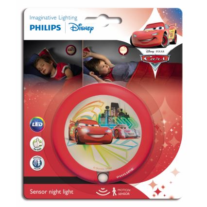 Philips 71765/32/16 - Vaikiškas LED šviestuvas su jutikliu CARS 1xLED/0,06W/2xAAA