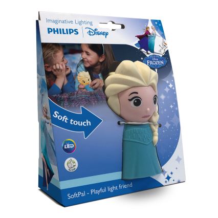 Philips 71768/03/16 - Vaikiškas LED šviestuvas DISNEY ELSA 1xLED/0,3W/3V