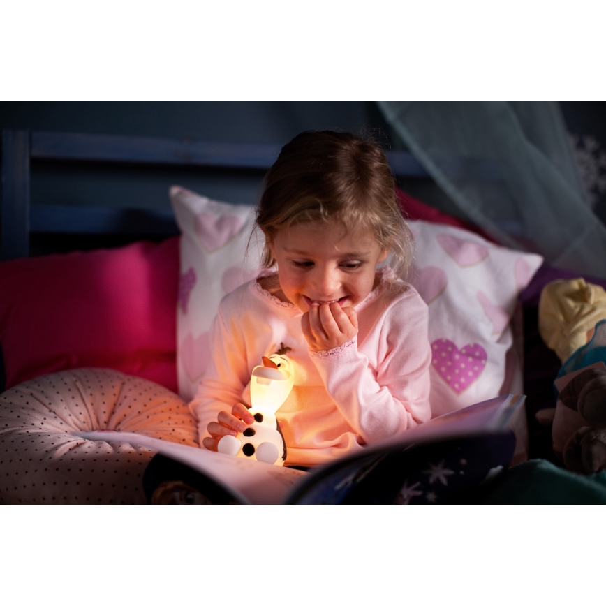 Philips 71768/08/16 - Vaikiškas LED šviestuvas DISNEY FROZEN 1xLED/0,3W/3V