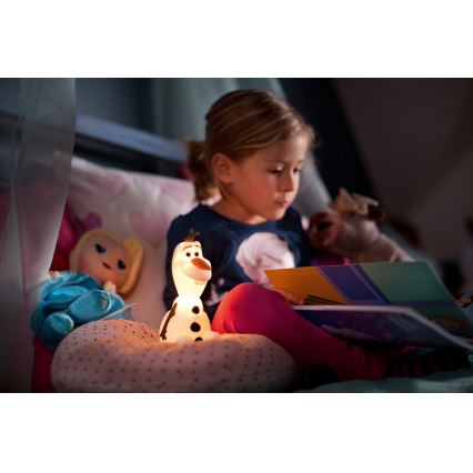 Philips 71768/08/16 - Vaikiškas LED šviestuvas DISNEY FROZEN 1xLED/0,3W/3V
