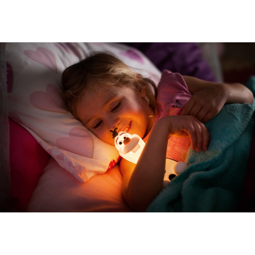 Philips 71768/08/16 - Vaikiškas LED šviestuvas DISNEY FROZEN 1xLED/0,3W/3V