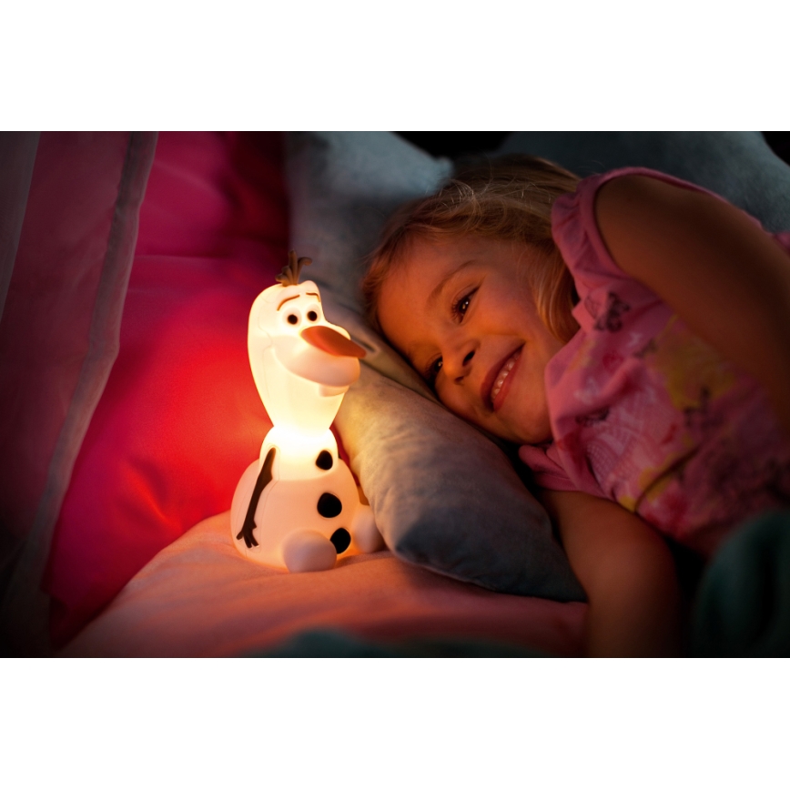 Philips 71768/08/16 - Vaikiškas LED šviestuvas DISNEY FROZEN 1xLED/0,3W/3V