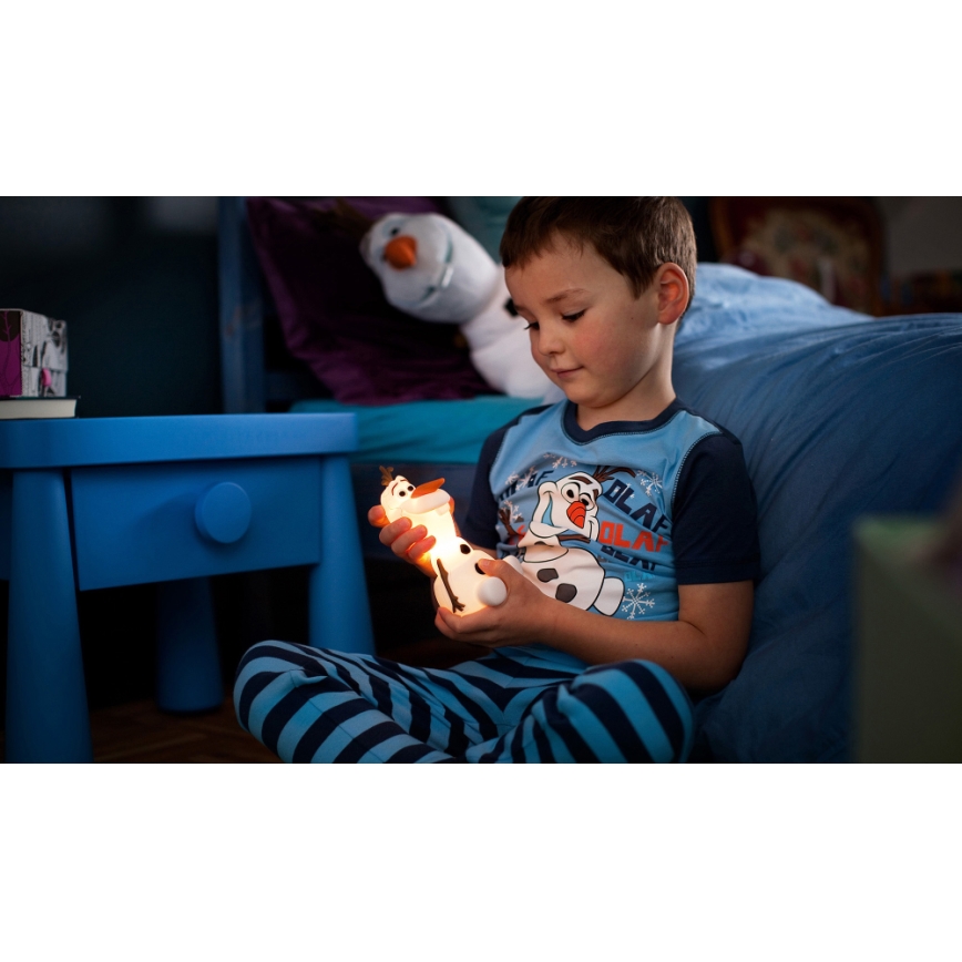 Philips 71768/08/16 - Vaikiškas LED šviestuvas DISNEY FROZEN 1xLED/0,3W/3V