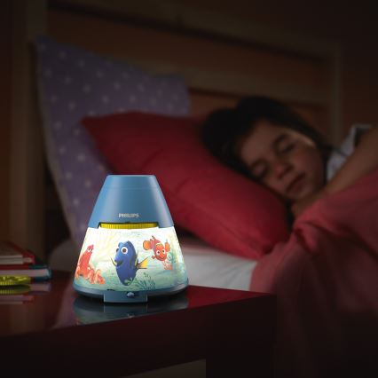 Philips 71769/90/16 - Vaikiškas LED prožektorius DISNEY DORY LED/0,1W/3xAAA