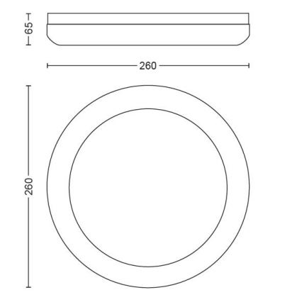 Philips - Vaikiškas sieninis LED šviestuvas 4xLED/2,5W/230V