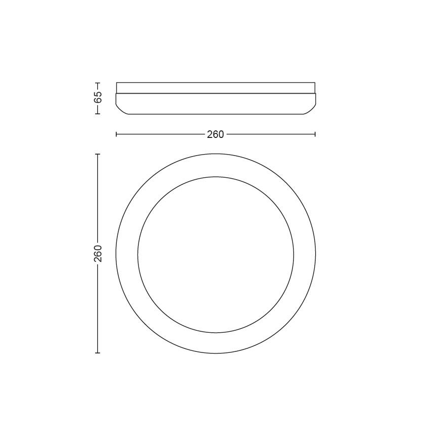 Philips - Vaikiškas sieninis LED šviestuvas 4xLED/2,5W/230V