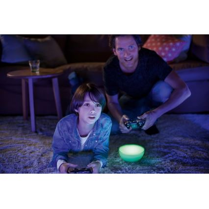 Philips - LED RGB reguliuojamo ryškumo stalinis šviestuvas Hue GO LED/6W/230V
