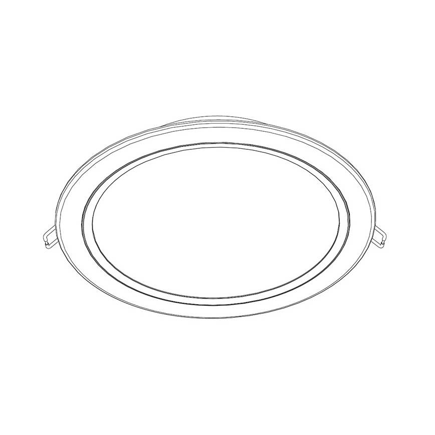 Philips - įleidžiamas lubinis LED šviestuvas 1xLED/20W/230V