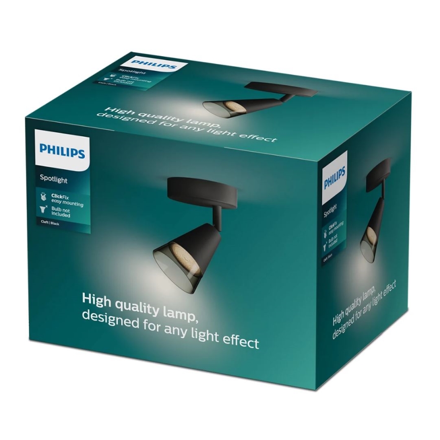 Philips - Akcentinis apšvietimas CLEFT 1xGU10/5W/230V