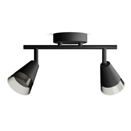 Philips - Akcentinis apšvietimas CLEFT 2xGU10/5W/230V