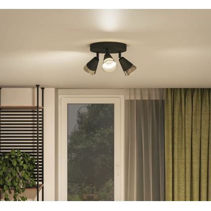 Philips - Akcentinis apšvietimas CLEFT 3xGU10/5W/230V