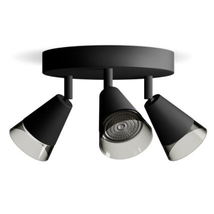 Philips - Akcentinis apšvietimas CLEFT 3xGU10/5W/230V
