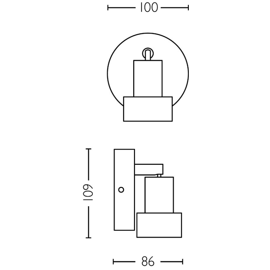 Philips - Akcentinis apšvietimas CONDUIT 1xGU10/5W/230V juoda/žalvaris