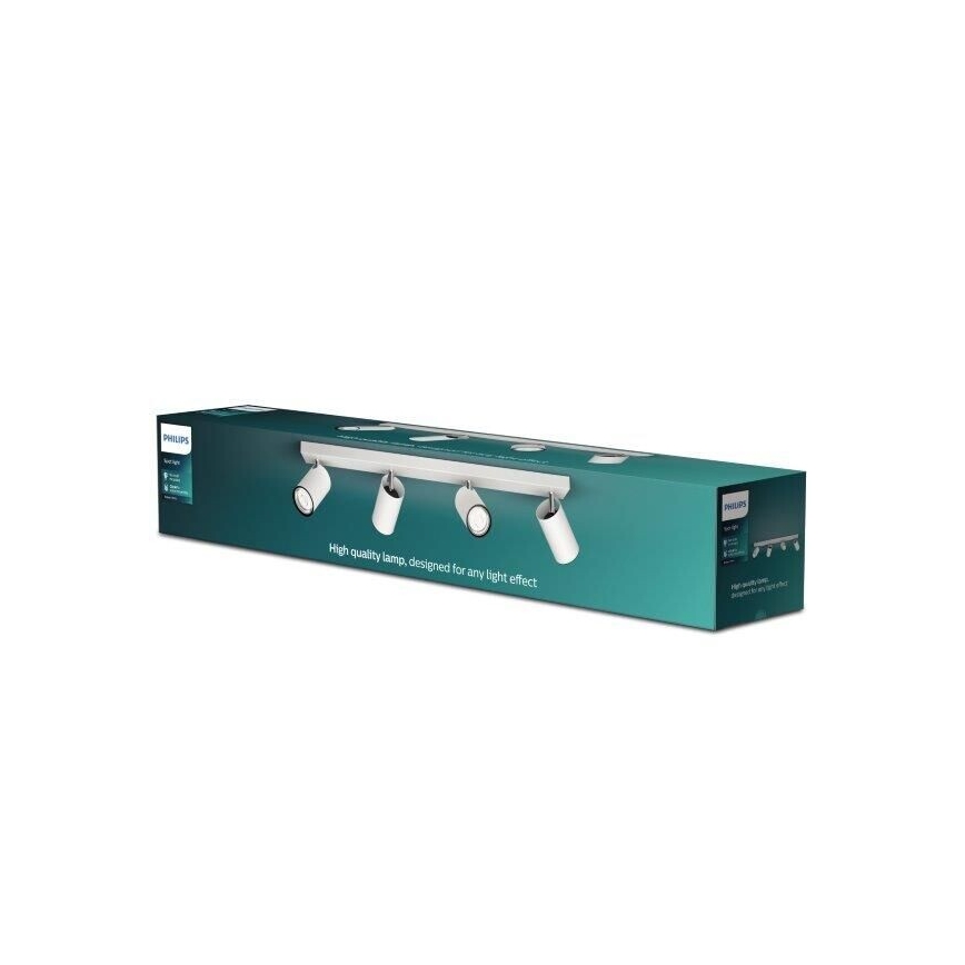 Philips - Akcentinis apšvietimas 4xGU10/5,5W/230V