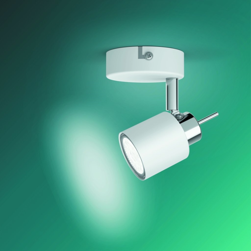 Philips - Akcentinis apšvietimas 1xGU10/35W/230V balta