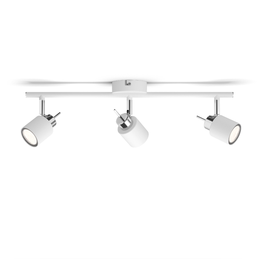 Philips - Akcentinis apšvietimas 3xGU10/35W/230V balta
