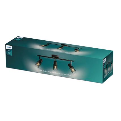 Philips - Akcentinis apšvietimas PALMS 3xE14/25W/230V