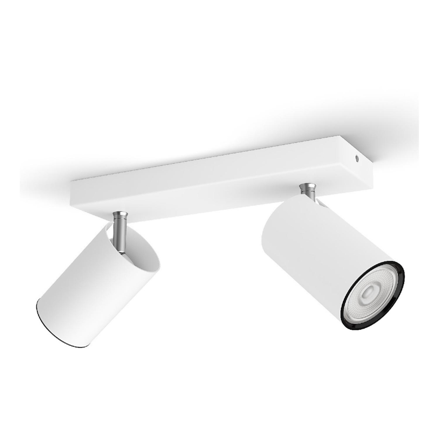 Philips - Akcentinis šviestuvas KOSIPO 2xGU10/5,5W/230V baltas