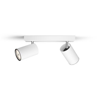 Philips - Akcentinis šviestuvas KOSIPO 2xGU10/5,5W/230V baltas