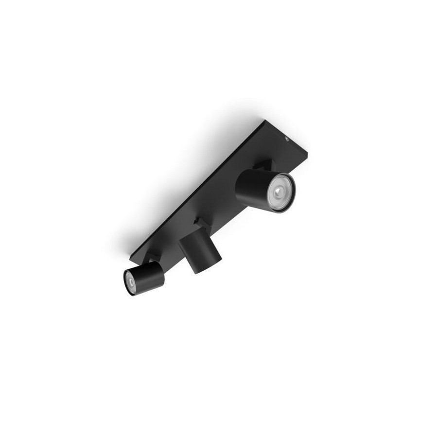 Philips - Akcentinis šviestuvas RUNNER 3xGU10/20W/230V juodas
