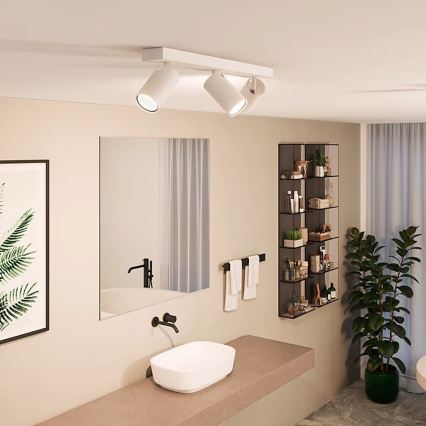 Philips - Akcentinis vonios šviestuvas IDRIS 3xGU10/5W/230V IP44 balta
