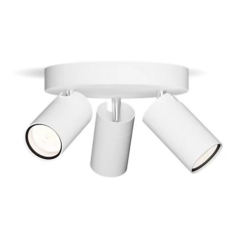 Philips - Akcentinis vonios šviestuvas IDRIS 3xGU10/5W/230V IP44 balta