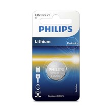 Philips CR2025/01B - Ličio baterijos  CR2025 MINICELLS 3V 165mAh
