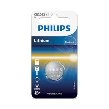 Philips CR2032/01B - Ličio baterijos  (tabletė) CR2032 MINICELLS 3V 240mAh