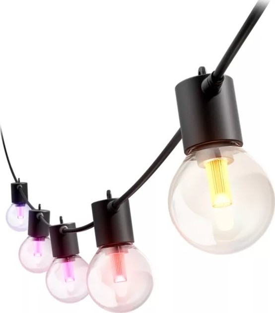 Philips - dimeriuojama lauko RGBW LED girlianda Hue FESTAVIA 10xLED 7m IP65