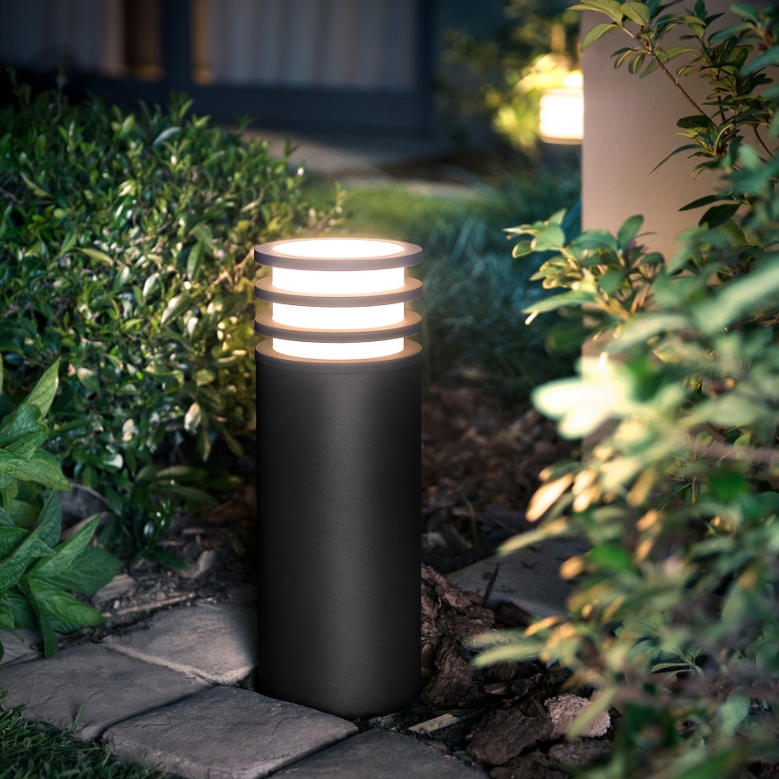 Philips - LED RGB dimeriuojamas lauko šviestuvas Hue LUCCA 1xE27/8,1W/230V 25 cm 1000-20000K IP44