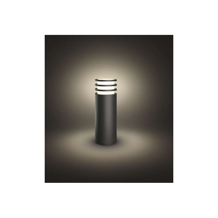 Philips - LED RGB dimeriuojamas lauko šviestuvas Hue LUCCA 1xE27/8,1W/230V 25 cm 1000-20000K IP44