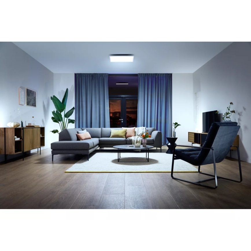 Philips - dimeriu reguliuojamas LED lubinis šviestuvas Hue AURELLE LED/39W/230V 2200-6500K 60x60 cm baltas