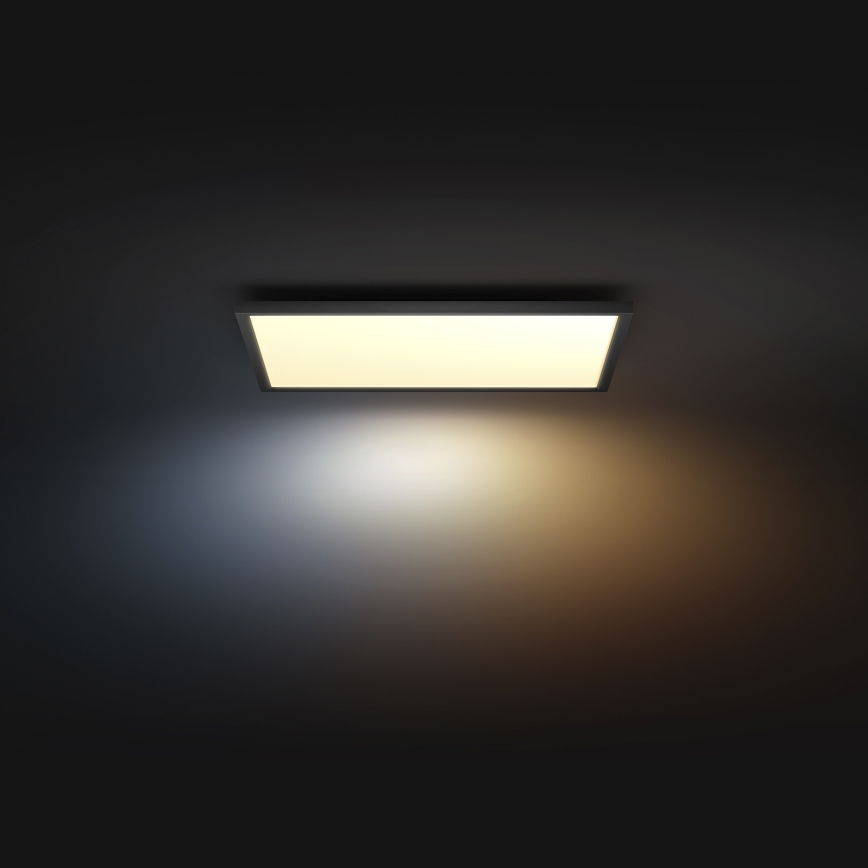 Philips - pritemdomas LED lubinis šviestuvas Hue AURELLE LED/39W/230V 2200-6500K 60x60 cm juodas