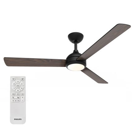 Philips - LED dimeriuojamas lubinis ventiliatorius CIVX LED/24W/230V + su nuotoliniu pulteliu