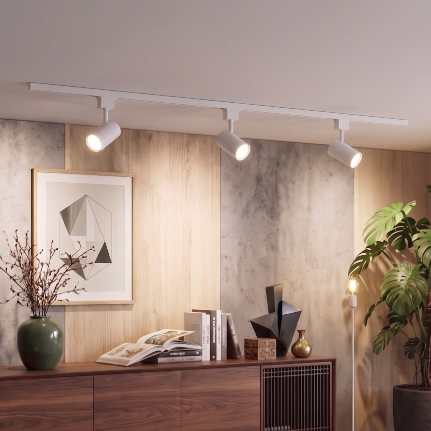 Philips - LED dimeriuojamas taškinis šviestuvas EASYLINK bėgelio sistemoje 3xGU10/7W/230V 1 m balta