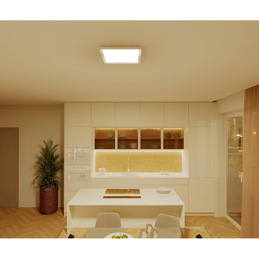 Philips - Dimeriuojamas lubinis LED šviestuvas LED/15W/230V 2700K 39,5x39,5 cm