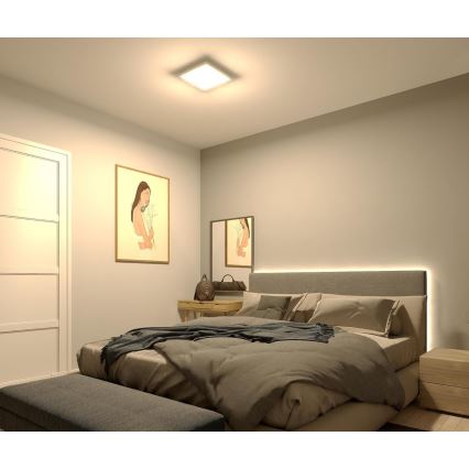 Philips - Dimeriuojamas lubinis LED šviestuvas LED/15W/230V 2700K 39,5x39,5 cm