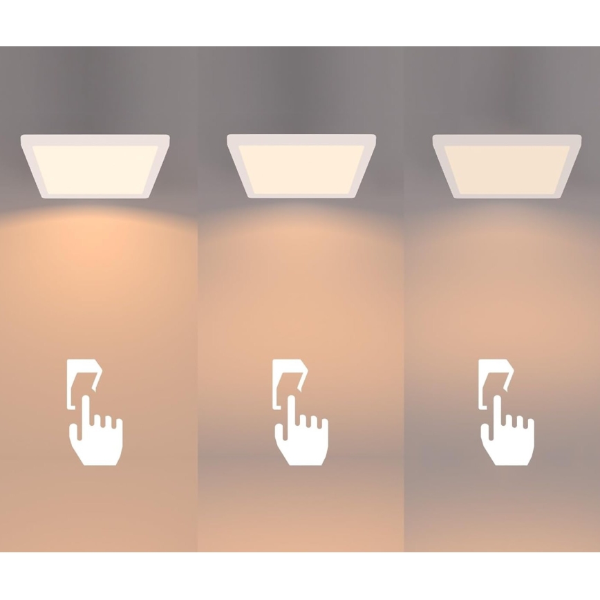 Philips - Dimeriuojamas lubinis LED šviestuvas LED/15W/230V 2700K 39,5x39,5 cm