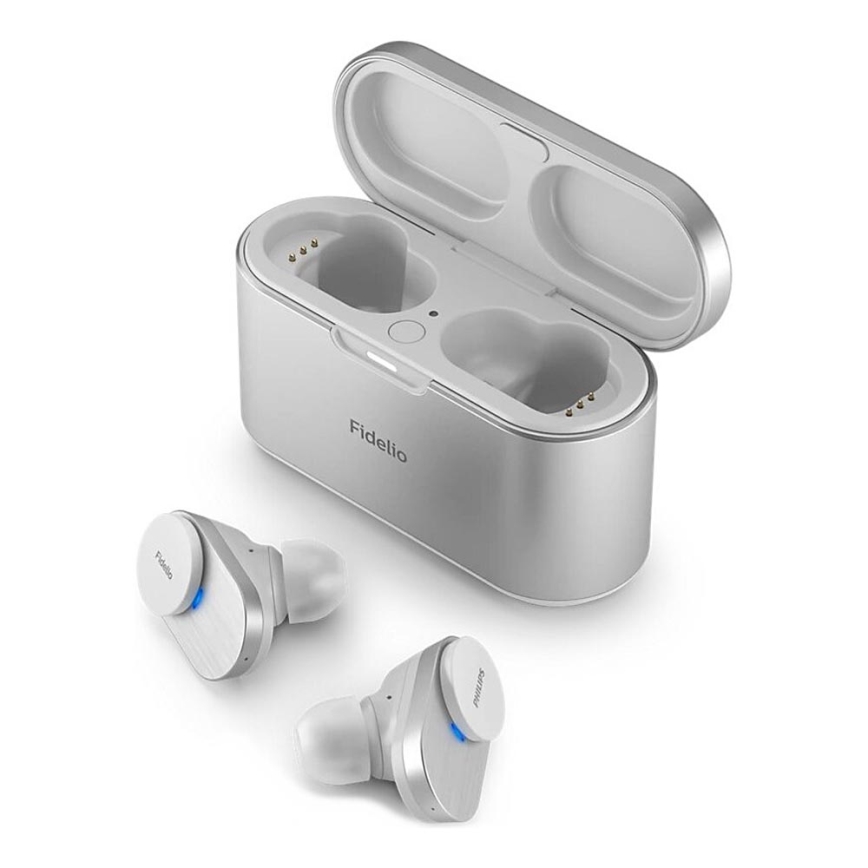 Philips Fidelio T1WT/00 - Belaidės ausinės IPX4 sidabro spalvos