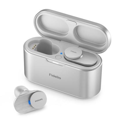 Philips Fidelio T1WT/00 - Belaidės ausinės IPX4 sidabro spalvos